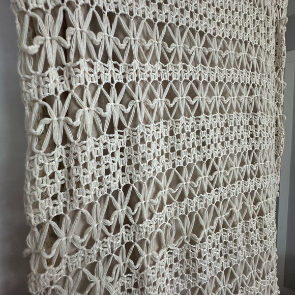 Crochet cotton maxi dress summer - Picture 3 of 7